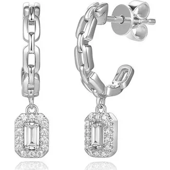 Náušnice Náušnice SILVERINO se zirkony 8492