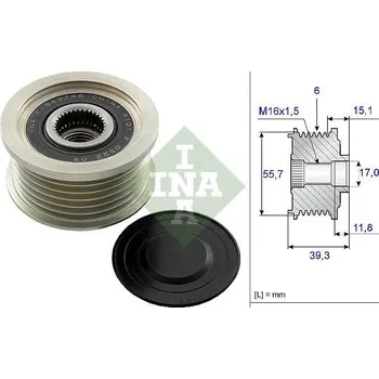 Auto-moto Předstihová spojka Schaeffler INA 535 0249 10