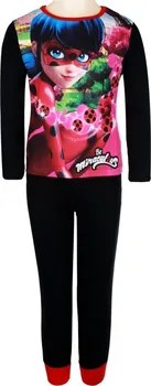 Setino Dívčí pyžamo Kouzelná beruška černé 104