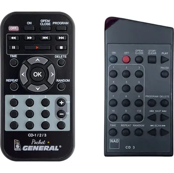 Dálkový ovladač NAD CD2, CD3 - dálkový ovladač duplikát