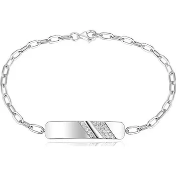 Náramek Náramek SILVERINO se zirkony 8588