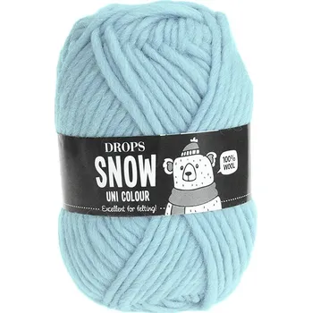 Příze Příze DROPS Snow uni color 31 - pastelová modrá