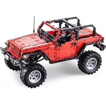 RC model auta CaDA Jeep Wrangler 1:10 červený
