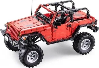 RC model auta CaDA Jeep Wrangler 1:10 červený