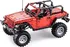 RC model auta CaDA Jeep Wrangler 1:10 červený