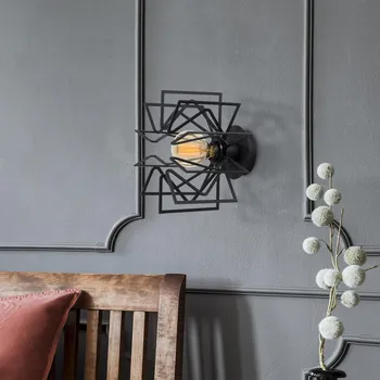 Obraz ASIR Nástěnné osvětlení NEMRUT černá