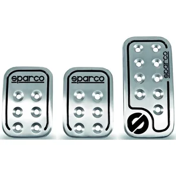 Pedálové obložení Originální alu náslapy pedálů Sparco