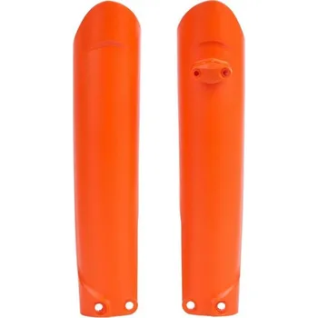 POLISPORT kryty teleskopů / tlumičů KTM SX/SXF 15-20 EXC/EXCF 16-19, HUSQVARNA TC/FC 15, barva oranžová KTM EXC 250 rok 15-22