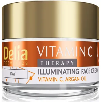 Pleťový krém Delia Cosmetics Vitamin C Therapy rozjasňující krém 50 ml