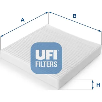 Ventilátor topení a klimatizace Filtr, vzduch v interiéru UFI 53.086.00