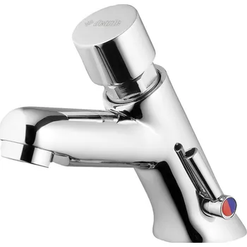 Vodovodní baterie Koupelnová baterie Samouzavírací baterie Deante PRESS BBH 028R s regulací teploty chrom