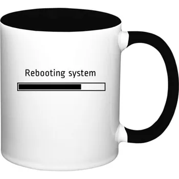 Hrnek malý barevný s potiskem Reboot