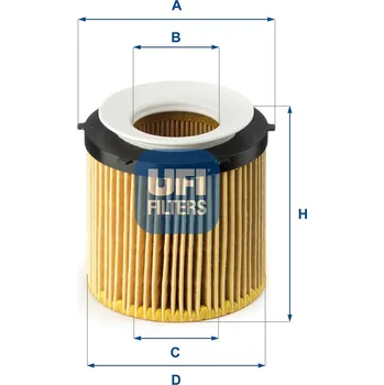 Olejový filtr Olejový filtr UFI 25.179.00