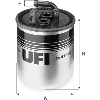 Autodíl Palivový filtr UFI 24.416.00