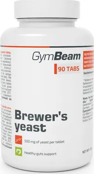 Přírodní produkt GymBeam Pivovarské kvasnice 500 mg 90 tbl.