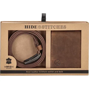 Peněženka Hide & Stitches Idaho dárkový set