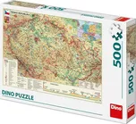 Dino Mapa České republiky 1000 dílků