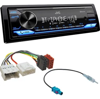 Auto Hi-Fi Autorádio DACIA Dokker Lodgy JVC KD-X382BT Bluetooth s instalační sadou