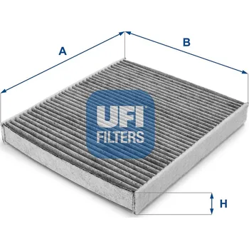 Ventilátor topení a klimatizace Filtr, vzduch v interiéru UFI 54.199.00