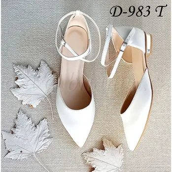 Dámské lodičky Svatební boty na zakázku - Model D-983 T Velikost obuvi: 34