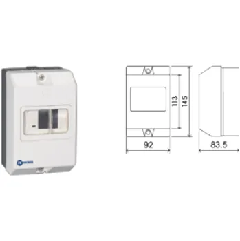 Jistič Kryt motorového spouštěče CLBOX55
