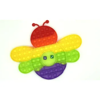 POP IT Pop it Včela antistresová hra Kdo z koho