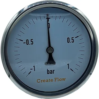 Měřič tělesných funkcí Podtlakový manometr -1 až 1 bar, průměr 100 mm