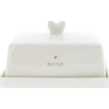 Dóza na potraviny Bastion Collections Máslenka BUTTER FLEET in grey LI-BUTTER-HE-003-GR