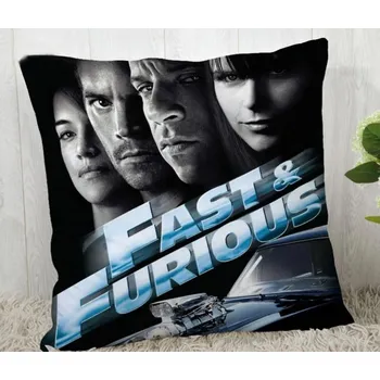 Polštář Povlak na polštář Rychle a zběsile (Fast and Furious) 45x45 cm