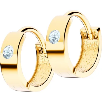 Hodinky Náušnice Bonore - Zlato 585 - Kubický Zirkon 137767