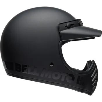 Helma na motorku Motokrosová helma Bell MOTO-3 BLACKOUT MATT/GLOSS BLACK M