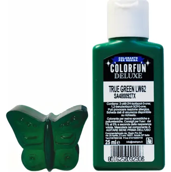 Smaragdově zelená barva řada COLORFUN 25 ml