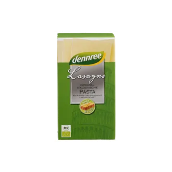 Dennree Lasagne z tvrdé pšenice 250g bio