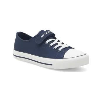 Chlapecké tenisky Plátěnky Sprandi CP-LEA-RA002 Tmavomodrá 32