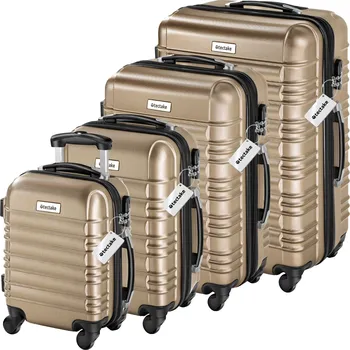 Cestovní kufr tectake Mila sada 4 ks