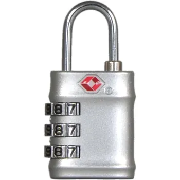 Příslušenství k zavazadlu Bezpečnostní TSA kódový zámek na zavazadla ROCK TA-0035 - šedá