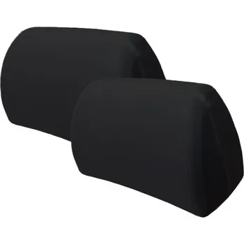 Potah sedadla Návleky na hlavové opěrky černé 2 ks