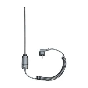 Radiátor Pmh P.M.H. GT topná tyč 300W, pro koupelnové radiátory, metalická stříbrná