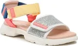 Pepe Jeans Sandály Ventura Sandal G PGS90190 Stříbrná 32