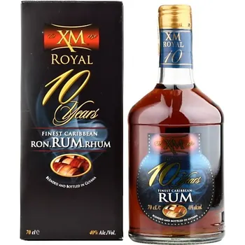 Rum XM Royal 10yo 0,7L 40% (karton)