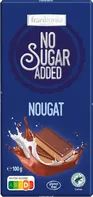 Frankonia No Sugar Added mléčná čokoláda s nugátovou náplní 30 % 100 g