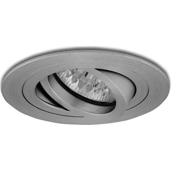 Bodové svítidlo Panlux VÝKLOPNÝ PODHLED KULATÝ, stříbrný (aluminium) kulatý