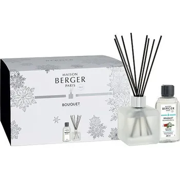 Vánoční dekorace Maison Berger WINTER ojíněný difuzér s vůní Pod vánočním stromkem 6898