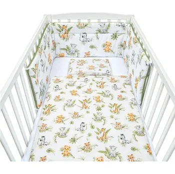 Povlečení 3-dílné ložní povlečení New Baby 100/135 cm Jungle