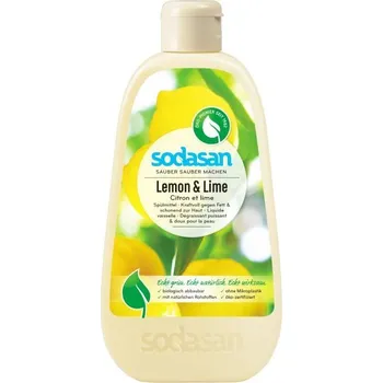 Mycí prostředek Sodasan Prostředek na nádobí citron a limetka 500ml eco