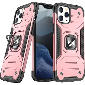 Pouzdro na mobilní telefon Wozinsky Ring Armor pouzdro iPhone 14 Pro , pancéřové s magnetickým úchytem a kroužkem zlaté