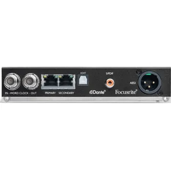 Focusrite ISA ADN2 Dante A/D Card + prodloužená záruka 3 roky