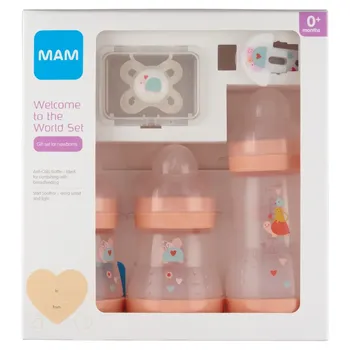 MAM Welcome To The World Set dárková sada pro novorozence, Nude