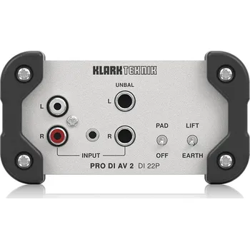 Klark Teknik DI22P Passive Stereo DI Box AV