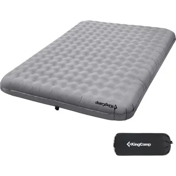 Nafukovací matrace King Camp nafukovací matrace KM2209 KING AIRBED DOUBLE 201x141x15cm šedá